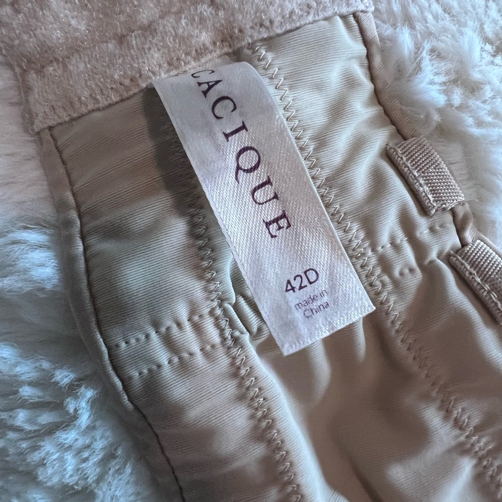 Cacique Tan Bra strapless bra for support and lift maximum